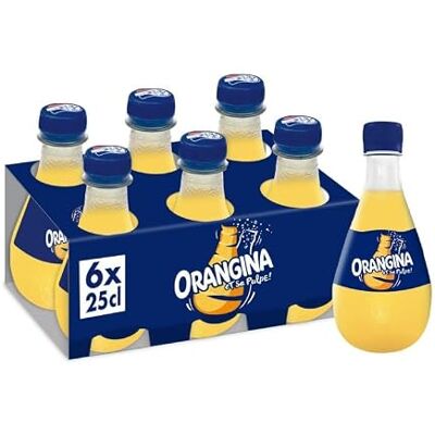 Orangina Classique 6X25Cl Vendu Par Unité - Publicité Orangina Classique 6X25Cl Vendu Par Unité - Publicité