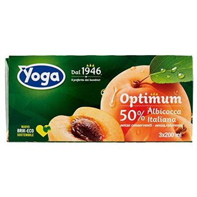 YOGA JUS D'ABRICOT ML. 200 X 3 - Publicité YOGA JUS D'ABRICOT ML. 200 X 3 - Publicité