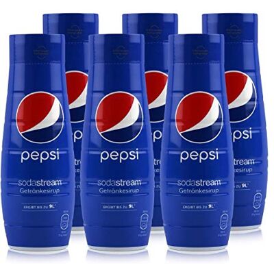 sodastream Pepsi Syrup 6x 440ml - Publicité sodastream Pepsi Syrup 6x 440ml - Publicité