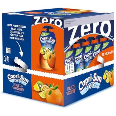 Sun Multivitamine Zero 330 ml - Publicité Sun Multivitamine Zero 330 ml - Publicité