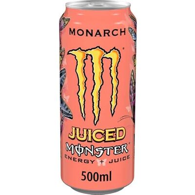 Monster Cable Energy Juice Boisson énergisante gazeuse à la pêche 50 cl - Publicité Monster Cable Energy Juice Boisson énergisante gazeuse à la pêche 50 cl - Publicité
