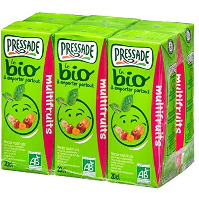 genéric PRESSADE Pressade nectar bio multifruits 6x20cl Un Articles - Publicité genéric PRESSADE Pressade nectar bio multifruits 6x20cl Un Articles - Publicité