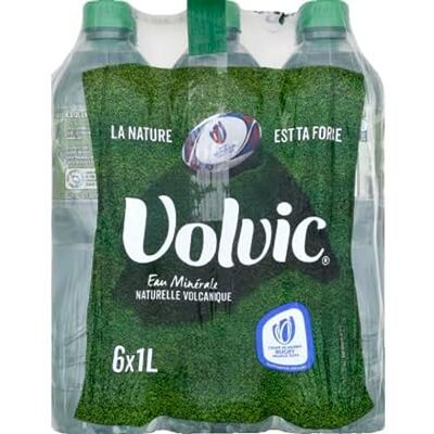 Volvic eau Minérale, le pack de 6x1l - Publicité Volvic eau Minérale, le pack de 6x1l - Publicité