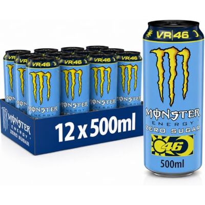 Monster Cable Energy VR46 Zero Doctor 12 x 500ml (12 boîtes) - Publicité Monster Cable Energy VR46 Zero Doctor 12 x 500ml (12 boîtes) - Publicité