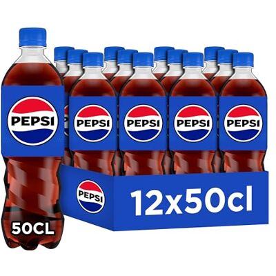 Pepsi Soda au Cola Classique Lot de 12x50cl - Publicité Pepsi Soda au Cola Classique Lot de 12x50cl - Publicité