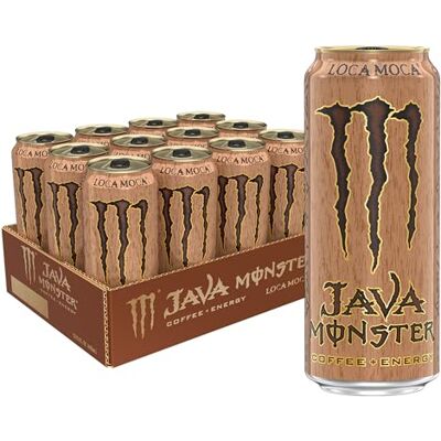 Monster Cable Java Monster, Loca Moca, 15 Ounce (Pack of 12) by Monster Energy - Publicité Monster Cable Java Monster, Loca Moca, 15 Ounce (Pack of 12) by Monster Energy - Publicité