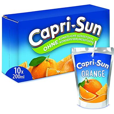 Capri Sun Orange 10 x 0,2 l - Publicité Capri Sun Orange 10 x 0,2 l - Publicité