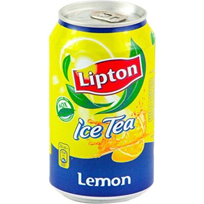 Lipton Ice Tea Lemon 330 ml. Cans 24 x 33 cl - Publicité Lipton Ice Tea Lemon 330 ml. Cans 24 x 33 cl - Publicité