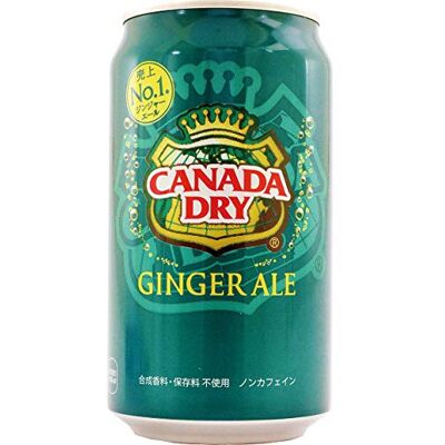 Canada Dry X24 Ce Ginger Ale canettes de 350ml - Publicité Canada Dry X24 Ce Ginger Ale canettes de 350ml - Publicité