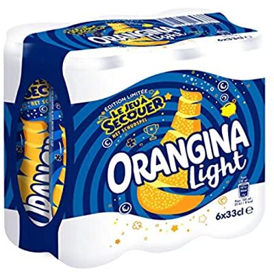 Orangina Zéro Boisson gazeuse à la pulpe d'orange sans sucres 6 x 33 cl - Publicité Orangina Zéro Boisson gazeuse à la pulpe d'orange sans sucres 6 x 33 cl - Publicité