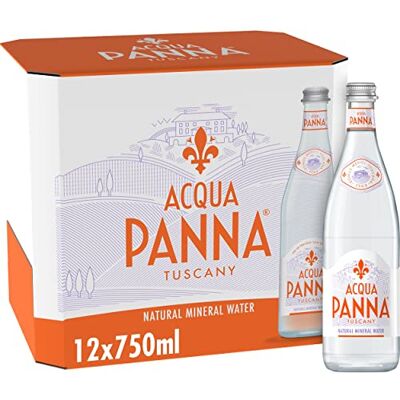 Acqua Panna Still Verre à eau minéral naturel 12 x 750 ml - Publicité Acqua Panna Still Verre à eau minéral naturel 12 x 750 ml - Publicité