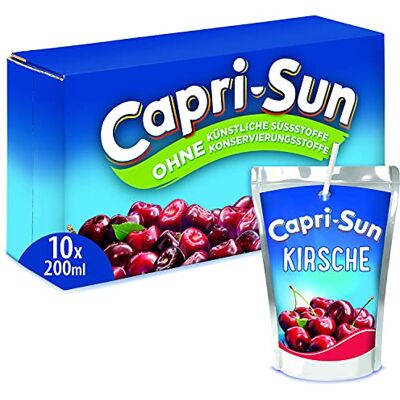 Sun Capri de soleil Capri de soleil Cerise 10 Box Pack de 4 (4 x 200 ml) - Publicité Sun Capri de soleil Capri de soleil Cerise 10 Box Pack de 4 (4 x 200 ml) - Publicité