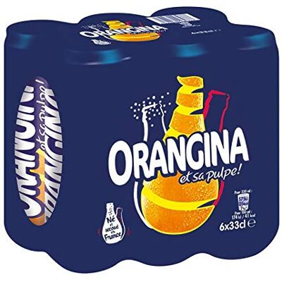 genéric ORANGINA Orangina classique slim 6x33cl Un Articles - Publicité genéric ORANGINA Orangina classique slim 6x33cl Un Articles - Publicité