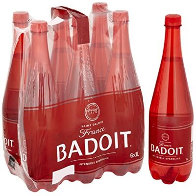 Badoit Eau minérale unie intense 6 x 1 L - Publicité Badoit Eau minérale unie intense 6 x 1 L - Publicité