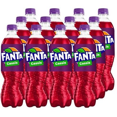 Fanta Cassis PET fles 12x50 cl - Publicité Fanta Cassis PET fles 12x50 cl - Publicité