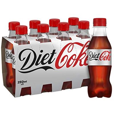 Coca Cola Diet Coke (8X250Ml) - Publicité Coca Cola Diet Coke (8X250Ml) - Publicité