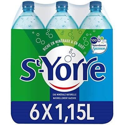 genéric ST YORRE St yorre eau minerale naturelle naturellement gazeuse 6x1.15l Un Articles - Publicité genéric ST YORRE St yorre eau minerale naturelle naturellement gazeuse 6x1.15l Un Articles - Publicité