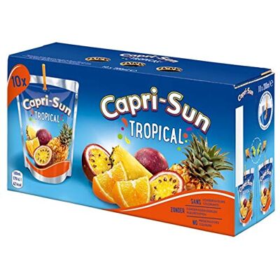 genéric CAPRI-SUN Capri-Sun tropical poche 10x20cl Un Articles - Publicité genéric CAPRI-SUN Capri-Sun tropical poche 10x20cl Un Articles - Publicité
