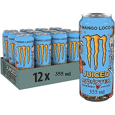 Monster Cable MANGO LOCO 355 CL 12 CANETTES - Publicité Monster Cable MANGO LOCO 355 CL 12 CANETTES - Publicité