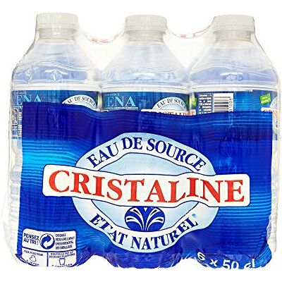 Cristaline Eau de Source Etat Naturel 6 x 50 cl - Publicité Cristaline Eau de Source Etat Naturel 6 x 50 cl - Publicité