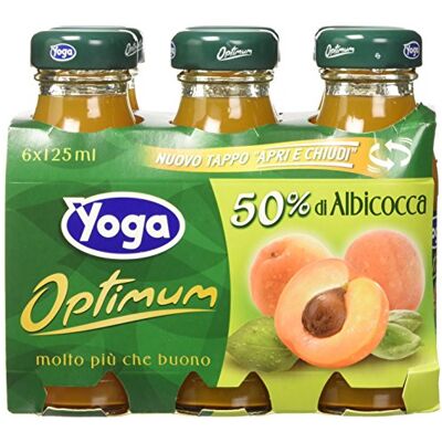 YOGA Jus de à l'abricot 6 x 125 ml - Publicité YOGA Jus de à l'abricot 6 x 125 ml - Publicité