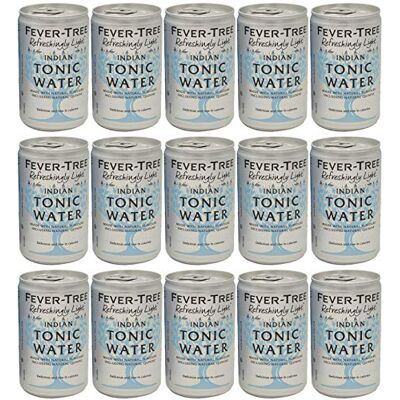 FEVER-TREE Indian Tonic Eau 15 x 150 ml - Publicité FEVER-TREE Indian Tonic Eau 15 x 150 ml - Publicité