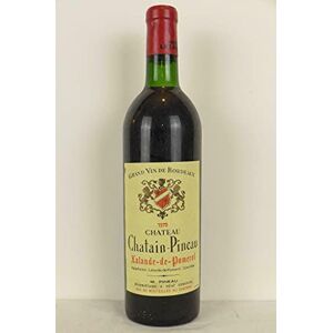 bordeaux lalande de pomerol château chatain-pineau rouge 1970 - Publicité