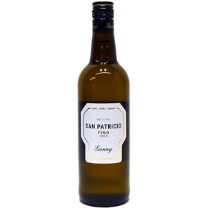 GARVEY San Patricio Sherry Fino 15% 0.75 L - Publicité GARVEY San Patricio Sherry Fino 15% 0.75 L - Publicité
