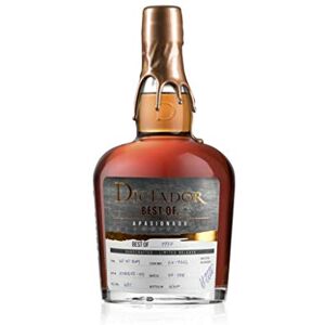 Dictador Rum Best Of 1978 Apasionado 41%, 1 x 0,7 l - Publicité Dictador Rum Best Of 1978 Apasionado 41%, 1 x 0,7 l - Publicité