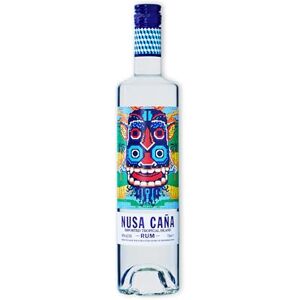 Nusa Caña Nusa Cana White Rum 37,5° - Publicité Nusa Caña Nusa Cana White Rum 37,5° - Publicité