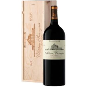 Castel Chateaux Grands Crus Coffret Cadeau Caisse Bois MAGNUM Château Barreyres AOP Haut Medoc Cru Bourgeois Vin Rouge 1,5 L - Publicité Castel Chateaux Grands Crus Coffret Cadeau Caisse Bois MAGNUM Château Barreyres AOP Haut Medoc Cru Bourgeois Vin Rouge 1,5 L - Publicité