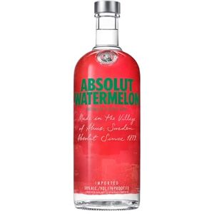 Absolut Vodka Watermelon, Vodka au goût de melon d'eau, alcool, 38%, 1 L - Publicité Absolut Vodka Watermelon, Vodka au goût de melon d'eau, alcool, 38%, 1 L - Publicité
