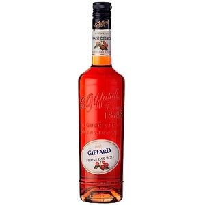 Giffard Crème de Fraise des Bois et Fraise Crème de Fruits Recette Française Fruitée et Intense 70 cl, 700 milliliters - Publicité Giffard Crème de Fraise des Bois et Fraise Crème de Fruits Recette Française Fruitée et Intense 70 cl, 700 milliliters - Publicité