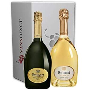 VINADDICT Coffret Champagnes Ruinart -R de Ruinart & Ruinart Blanc de Blancs - Publicité VINADDICT Coffret Champagnes Ruinart -R de Ruinart & Ruinart Blanc de Blancs - Publicité