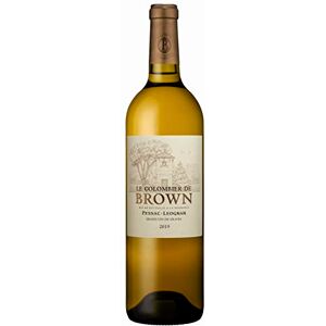 Castel Chateaux Grands Crus Le Colombier de Brown Vin blanc AOP Pessac-Léognan Millésime 2019 1 bouteille x 75cl - Publicité Castel Chateaux Grands Crus Le Colombier de Brown Vin blanc AOP Pessac-Léognan Millésime 2019 1 bouteille x 75cl - Publicité