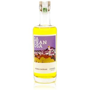 Cellier du Périgord Vodka Safranosa Distillerie Crusòl 42° BIO 50cl - Publicité Cellier du Périgord Vodka Safranosa Distillerie Crusòl 42° BIO 50cl - Publicité