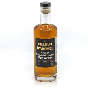 Hédonisterie - Pilleur d'Arômes Rhum Arrangé Français Abricots du Roussillon et Thym Sauvage 33.6% 50cl - Publicité Hédonisterie - Pilleur d'Arômes Rhum Arrangé Français Abricots du Roussillon et Thym Sauvage 33.6% 50cl - Publicité