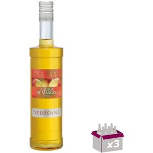 Wine And More Lot de 3 Vedrenne Liqueur de mangue 18° 70cL - Publicité Wine And More Lot de 3 Vedrenne Liqueur de mangue 18° 70cL - Publicité
