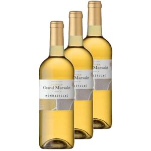 Château Grand Marsalet Lot 3x Vin blanc Monbazillac AOC/HVE Bouteille 750ml - Publicité Château Grand Marsalet Lot 3x Vin blanc Monbazillac AOC/HVE Bouteille 750ml - Publicité