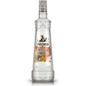 Puschkin Nuts & Nougat 17,5% Vol. 0,7l - Publicité Puschkin Nuts & Nougat 17,5% Vol. 0,7l - Publicité