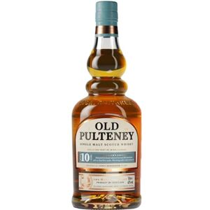 PULTENEY Old 10 Years Old Single Malt TRAVELLER'S EXCLUSIVE 40% Vol. 1l in Giftbox - Publicité PULTENEY Old 10 Years Old Single Malt TRAVELLER'S EXCLUSIVE 40% Vol. 1l in Giftbox - Publicité