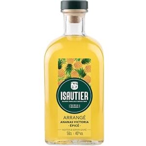 Isautier Rhum Arrangé Ananas Victoria Epicé Ile de la Réunion 40° (1 x 0,5L) - Publicité Isautier Rhum Arrangé Ananas Victoria Epicé Ile de la Réunion 40° (1 x 0,5L) - Publicité