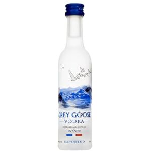 Grey Goose Boite de 12 mini Vodka 5cl 12X5cl 40% - Publicité Grey Goose Boite de 12 mini Vodka 5cl 12X5cl 40% - Publicité