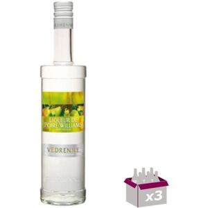 Wine And More Lot de 3 Vedrenne Liqueur de poire williams 18° 70cL - Publicité Wine And More Lot de 3 Vedrenne Liqueur de poire williams 18° 70cL - Publicité