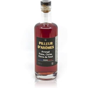 Hédonisterie - Pilleur d'Arômes Rhum Arrangé Français Fraise Cerise Poivre de Timmut 33.3% 50cl - Publicité Hédonisterie - Pilleur d'Arômes Rhum Arrangé Français Fraise Cerise Poivre de Timmut 33.3% 50cl - Publicité