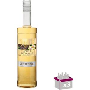 Wine And More Lot de 3 Vedrenne Liqueur Vanille 20° 70cL - Publicité Wine And More Lot de 3 Vedrenne Liqueur Vanille 20° 70cL - Publicité