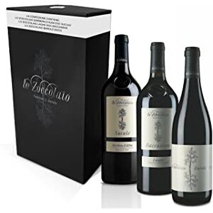 Lo Zoccolaio Barbera d'Alba + Langhe Rosso + Barolo Vin Rouge Italien coffret cadeau 3 Bouteilles x 75 cl - Publicité