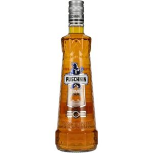 Puschkin Time Warp Vodka 700 ml - Publicité Puschkin Time Warp Vodka 700 ml - Publicité