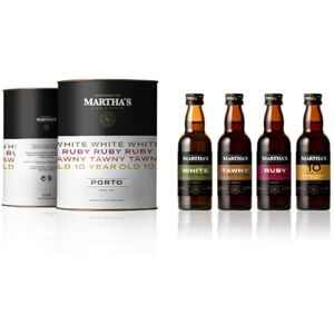 Martha´s Vinho do Porto Gift Box (Branco, Ruby, Tawny, 10 Years Old) 20cl - Publicité Martha´s Vinho do Porto Gift Box (Branco, Ruby, Tawny, 10 Years Old) 20cl - Publicité