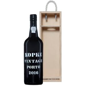 KOPKE Vintage 2016 Porto 20% Alcool Origine : Portugal Notes de fruits noirs & poivre noir A servir au dessert ou en apéritif 75 cl - Publicité KOPKE Vintage 2016 Porto 20% Alcool Origine : Portugal Notes de fruits noirs & poivre noir A servir au dessert ou en apéritif 75 cl - Publicité